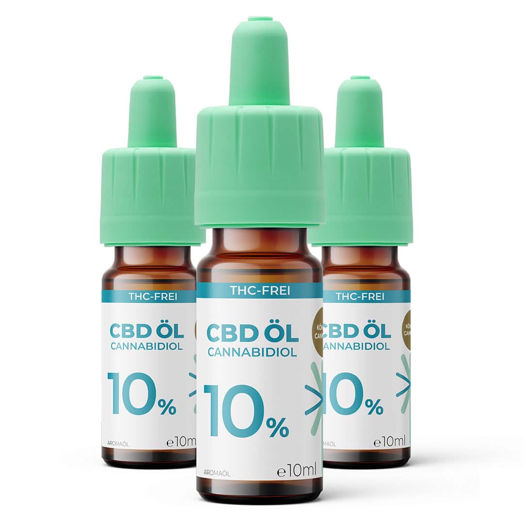 Produktfoto Hanfama THC-freies CBD Öl 10% Vorteilspack